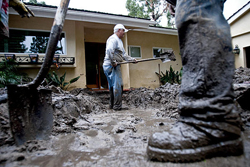 Mud Flow From Property Above